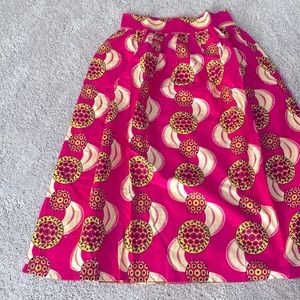 Ankara midi skirt